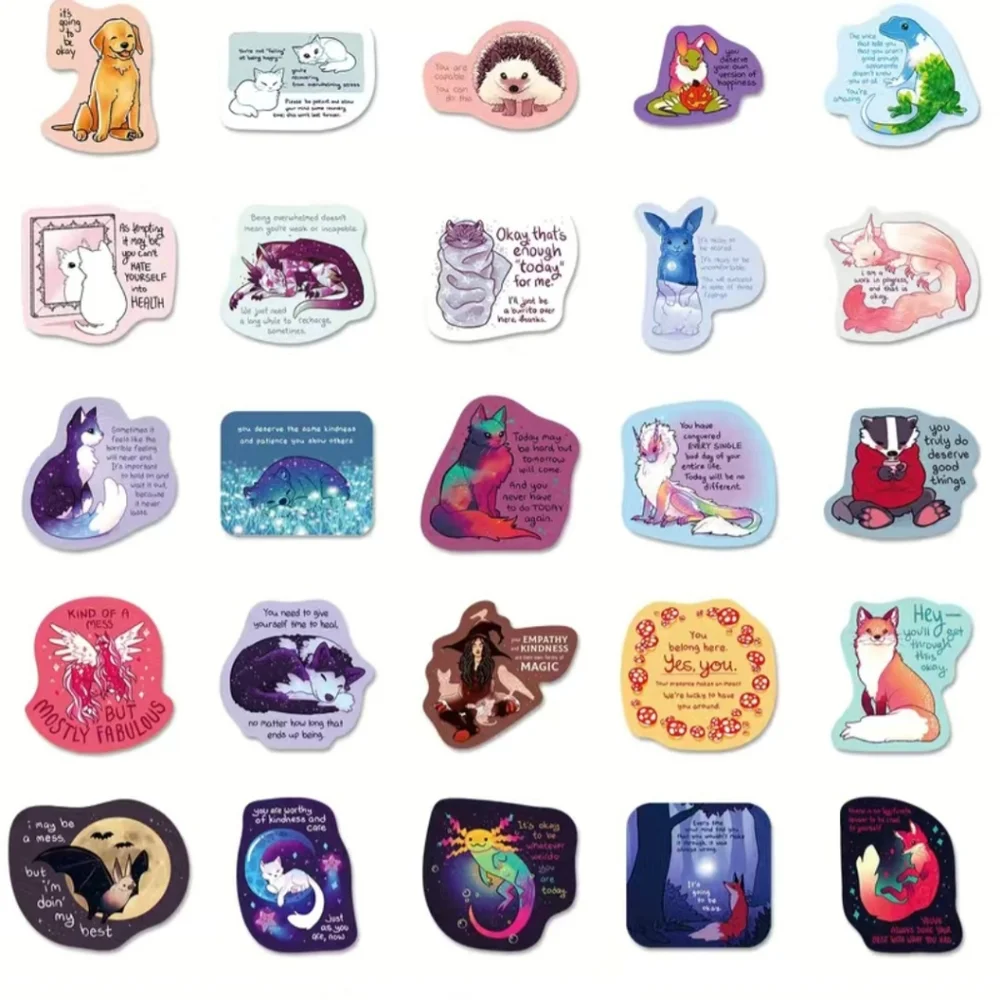 50 New Positive Inspirational motivation stickers
